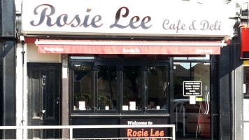 The Rosie Lee Cafe Deli outside