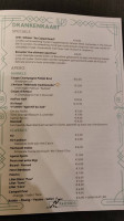 Pakhuis menu