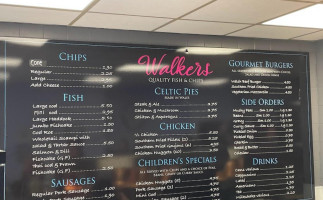 Walker's Quality Fish Chips inside