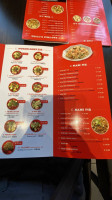 Yaki Noodle menu