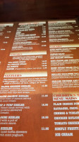 Lounge Southella menu