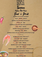 The Crown Inn menu