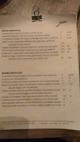 Joan menu