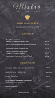 Mistrò Treviso menu