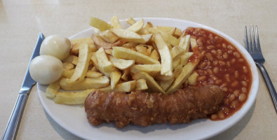 Whitstone's Traditional Fish And Chips food