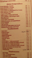 Babbel En Knabbel Kaffee De Plancke menu