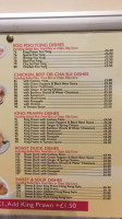 Mei's Kitchen menu