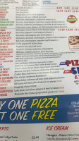 Tw2 Pizza menu