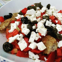 Greek Souflaki food