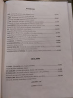 Pizzeria Cavaliere Errante Siena menu