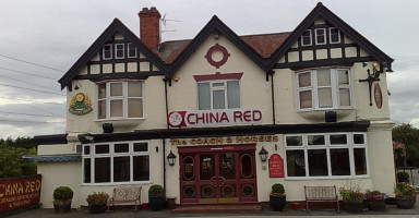 China Red At The Coach And Horses food
