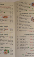 Yummy Yummy Chinese Take Away menu
