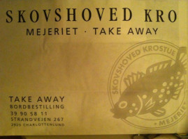 Skovshoved Kro food