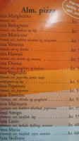 Oksbøl Pizzabar menu