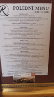 Radniční Restaurace A Pivnice Jihlava menu