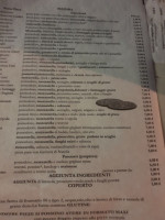 Chiosco Oasi Trazzera menu