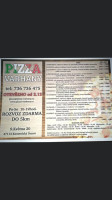 Pizza Varhany menu