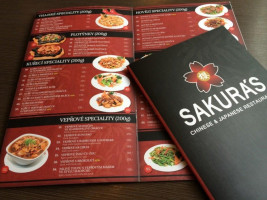 Sakura's menu