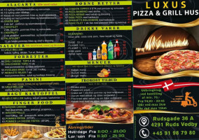 Luxus Pizza Og Grill Hus food