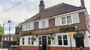 The Rose Crown outside