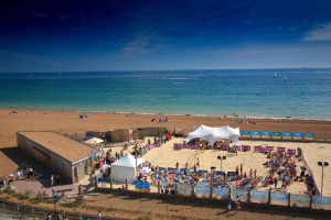 Yellowave Beach Sports Venue And Barefoot Cafe. outside