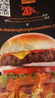 Masterpiece Pizza And Grill food