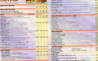 Masterpiece Pizza And Grill menu