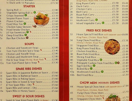 China City Chinese Take Away Stonehouse menu