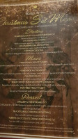 Kings Arms menu