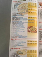 Pizza Max menu