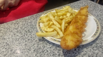 Sole Plaice Fish Chips food