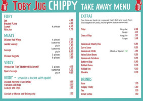 Toby Jug Cafe menu