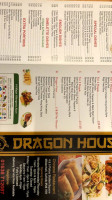 The Dragon House menu