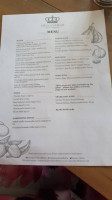 Queens Head Restaurant Bar menu