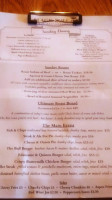 Black Bull Inn menu