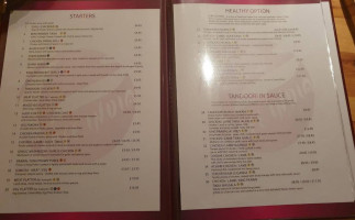 Cafe India menu