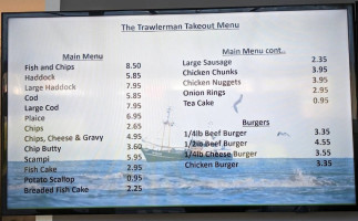 The Trawlerman Fish Chips Take-away And inside