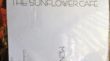 The Sunflower Cafe menu
