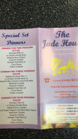 Jade House menu