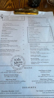 The Durham Ox menu