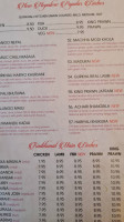 Kathmandu Gurkha menu