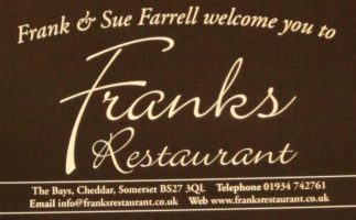 Franks menu