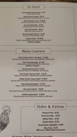 The Black Cock Inn menu