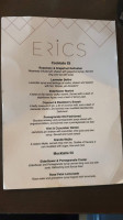 Eric's menu
