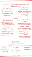 Kaskane Cafe Covells menu