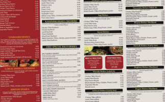 Brampton Tandoori Takeaway menu