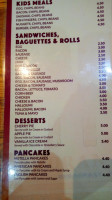 Duran's Cafe menu
