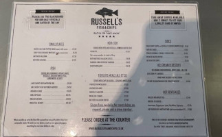 Russell's Fish Chips food