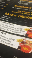 Cafe Torvet menu