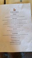 The Three Greyhounds Inn menu